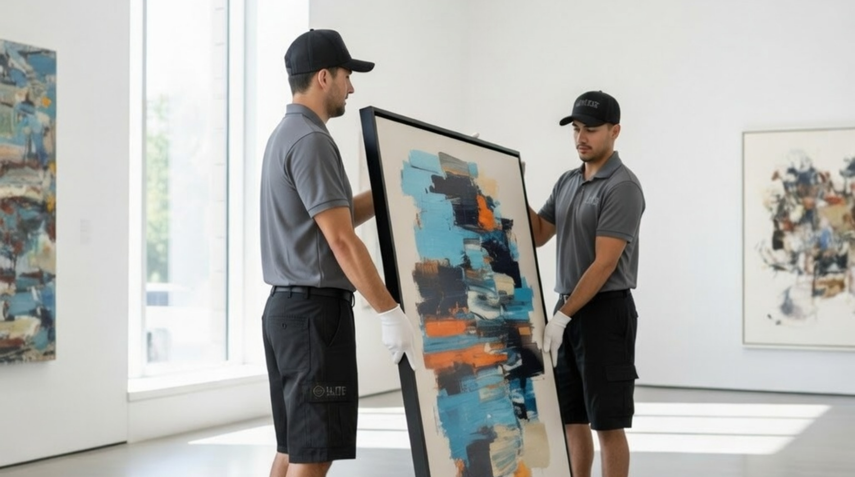 Receiving for art galleries