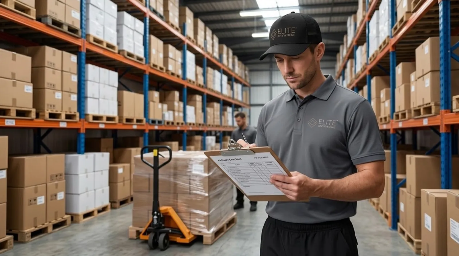 Elite Anywhere receiving warehouse and dock — International Shipping