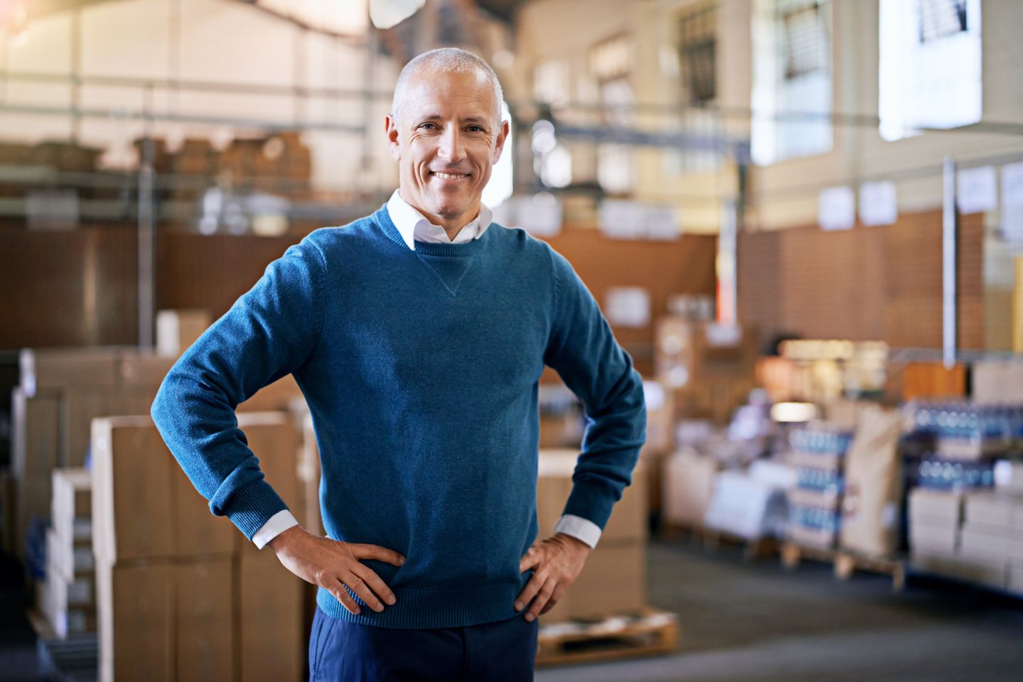 scalability-&-service-man-smiling-inside-warehouse-